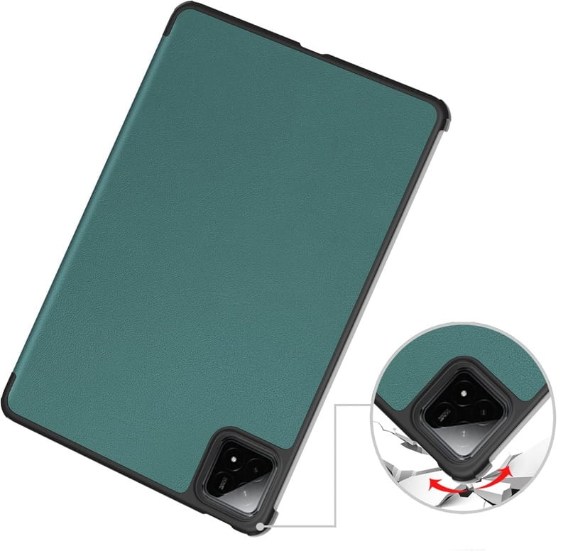 Чехол-книжка BeCover Smart Case для Xiaomi Pad 7/7 Pro 11.2 Dark Green (712801)