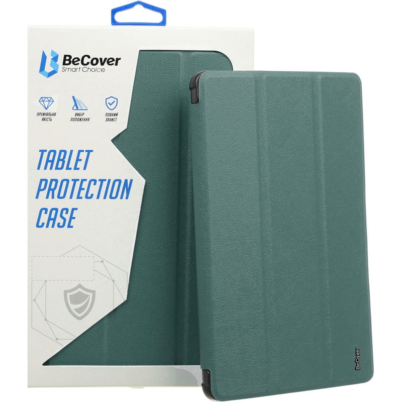 Чехол-книжка BeCover Smart Case для Xiaomi Pad 7/7 Pro 11.2 Dark Green (712801)