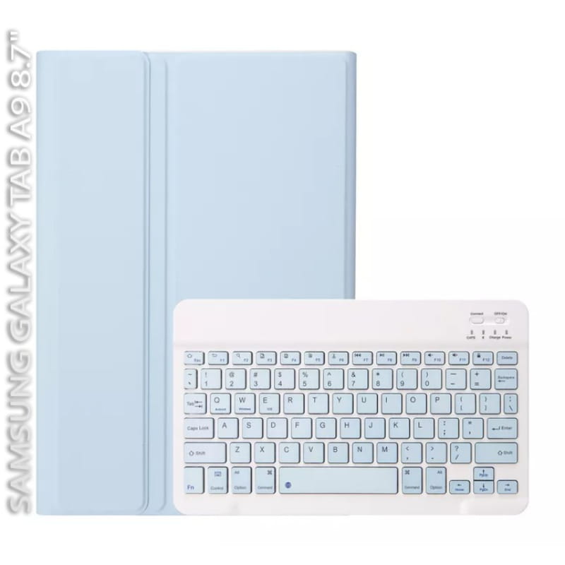 Чохол з бездротовою клавіатурою BeCover для Samsung Galaxy Tab A9 SM-X115 Light Blue (712358)