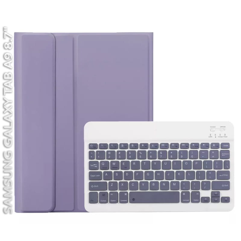 Чехол с беспроводной клавиатурой BeCover для Samsung Galaxy Tab A9 SM-X115 Purple (712360)