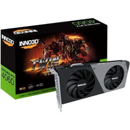 Купить Видеокарта GF RTX 4060 8GB GDDR6 Twin X2 Inno3D (N40602-08D6-173061N) Видеокарта GF RTX 4060 8GB GDDR6 Twin X2 Inno3D (N40602-08D6-173061N)