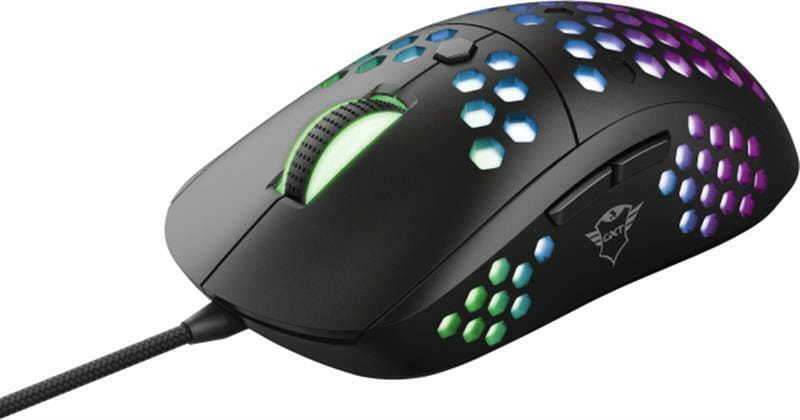 Миша Trust GXT 960 Graphin Ultra-lightweight RGB (23758) Black