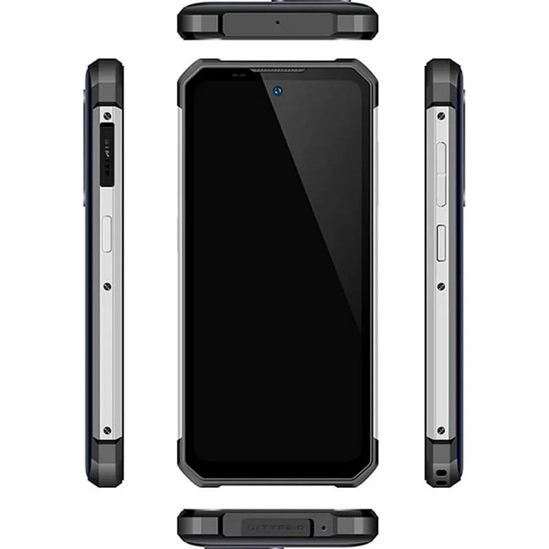 Смартфон Oukitel WP27 12/256GB Black/Blue (6931940773058)