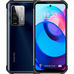Смартфон Oukitel WP27 12/256GB Black/Blue (6931940773058)