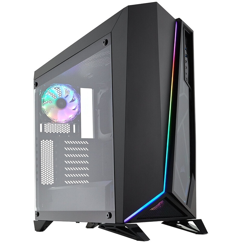 Корпус Corsair Carbide Spec-Omega RGB Black (CC-9011140-WW) без БП