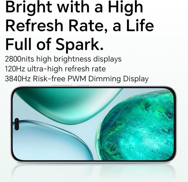 Смартфон Honor X8c 8/256GB Moonlight White_EU
