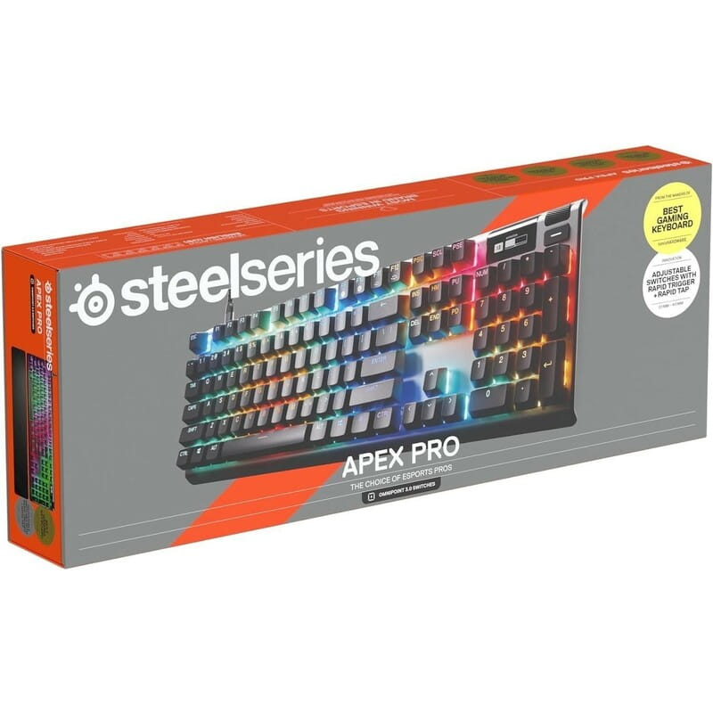 Клавiатура SteelSeries Apex Pro Gen 3 UA (64660)
