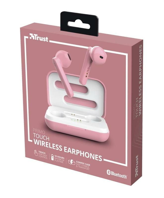 Bluetooth-гарнитура Trust Primo Touch True Pink (23782)