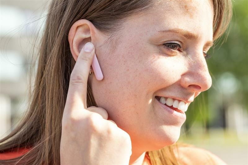 Bluetooth-гарнитура Trust Primo Touch True Pink (23782)
