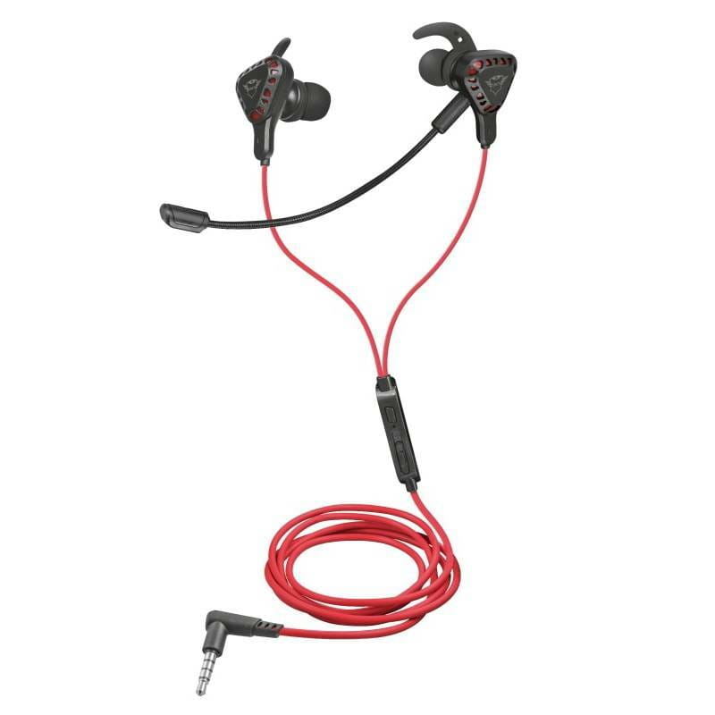 Гарнитура Trust GXT 408 Cobra Multiplatform Red (23029)