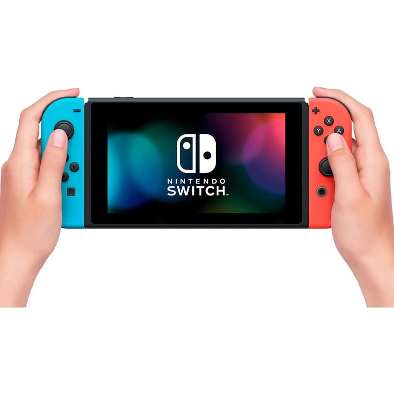 Ігрова консоль Nintendo Switch V2 HAC-001(01) Red & Blue_JP