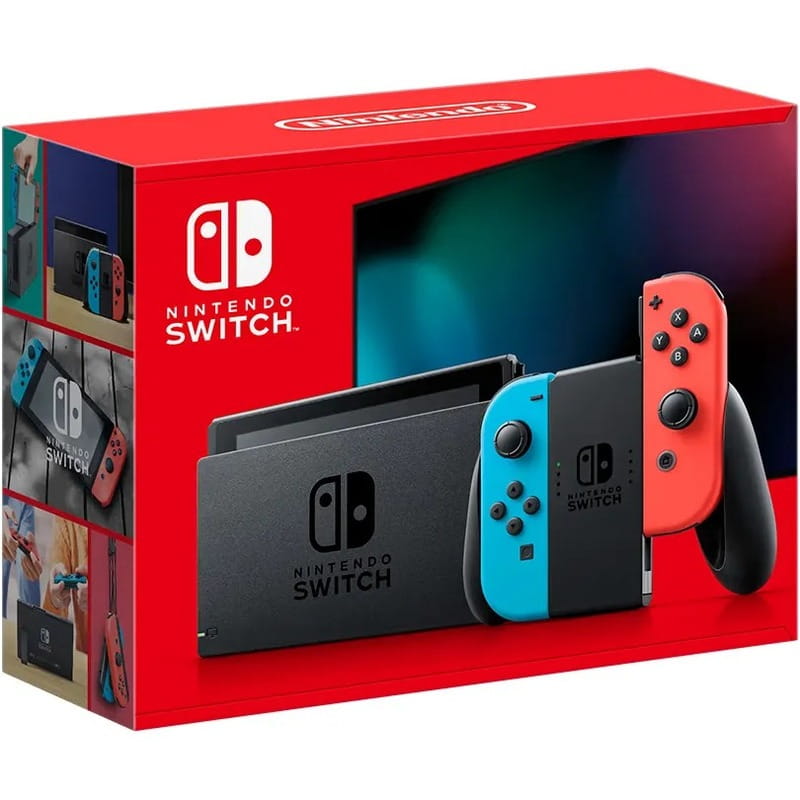 Ігрова консоль Nintendo Switch V2 HAC-001(01) Red & Blue_JP