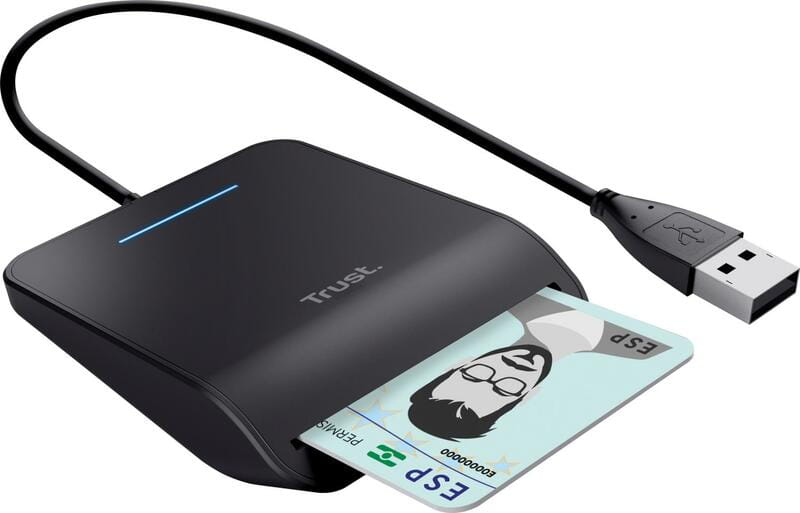 Смарт-кардрідер Trust Primo Black (23890)