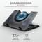 Фото - Охолоджуюча підставка для ноутбука Trust GXT 1125 Quno Blue LED 17.3" Black (23581) | click.ua