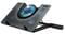 Фото - Охолоджуюча підставка для ноутбука Trust GXT 1125 Quno Blue LED 17.3" Black (23581) | click.ua
