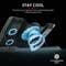 Фото - Охолоджуюча підставка для ноутбука Trust GXT 1125 Quno Blue LED 17.3" Black (23581) | click.ua