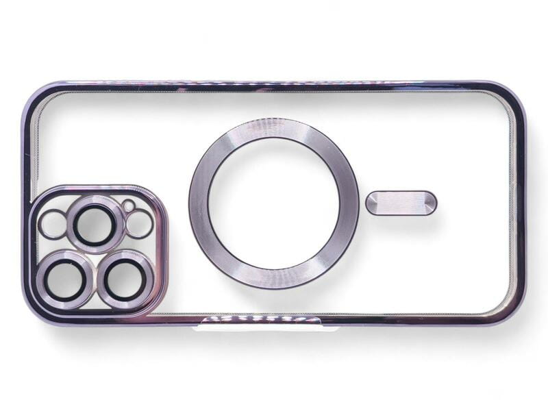 Чохол-накладка BeCover TPU Chrome Case MagSafe для Apple iPhone 16 Pro Max Purple (712089)
