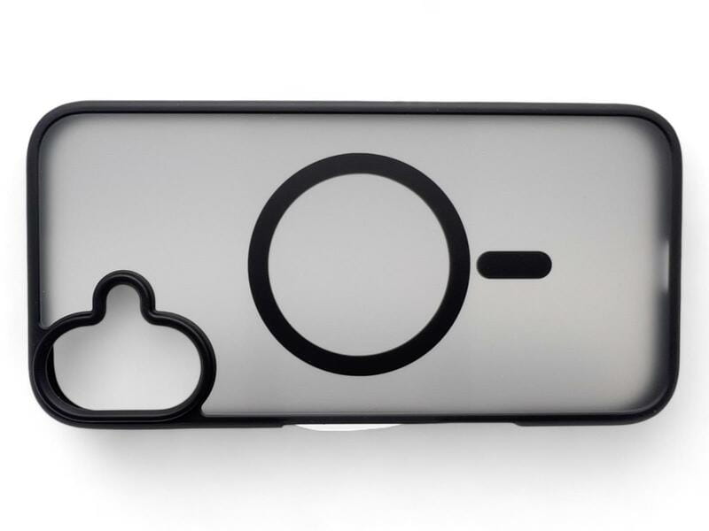 Чохол-накладка BeCover Metal Buttons Case MagSafe для Apple iPhone 16 Black (712090)