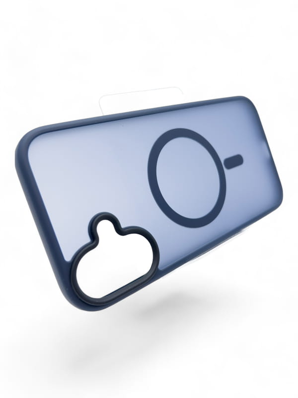 Чохол-накладка BeCover Metal Buttons Case MagSafe для Apple iPhone 16 Plus Blue (712094)