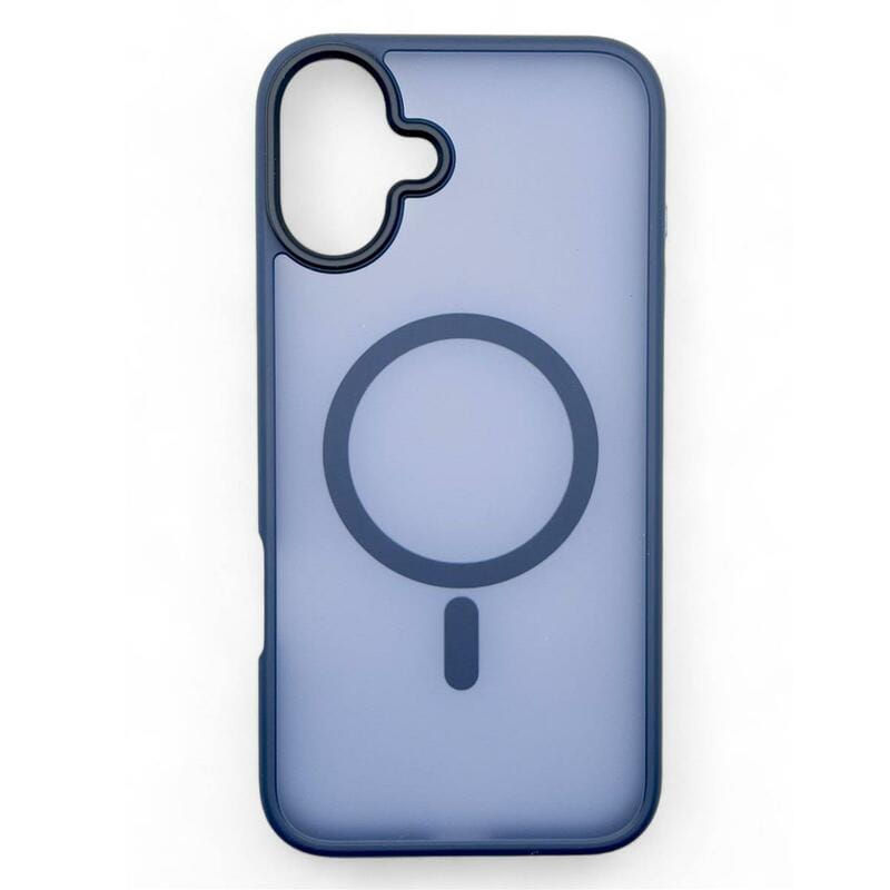 Чохол-накладка BeCover Metal Buttons Case MagSafe для Apple iPhone 16 Plus Blue (712094)
