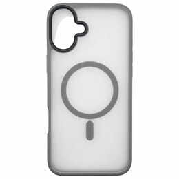Чохол-накладка BeCover Metal Buttons Case MagSafe для Apple iPhone 16 Plus Gray (712095)