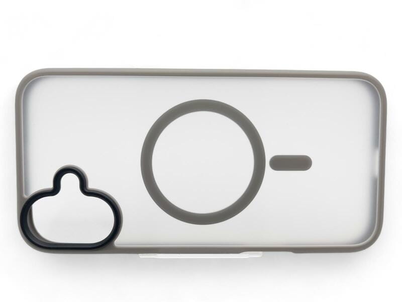 Чохол-накладка BeCover Metal Buttons Case MagSafe для Apple iPhone 16 Plus Gray (712095)