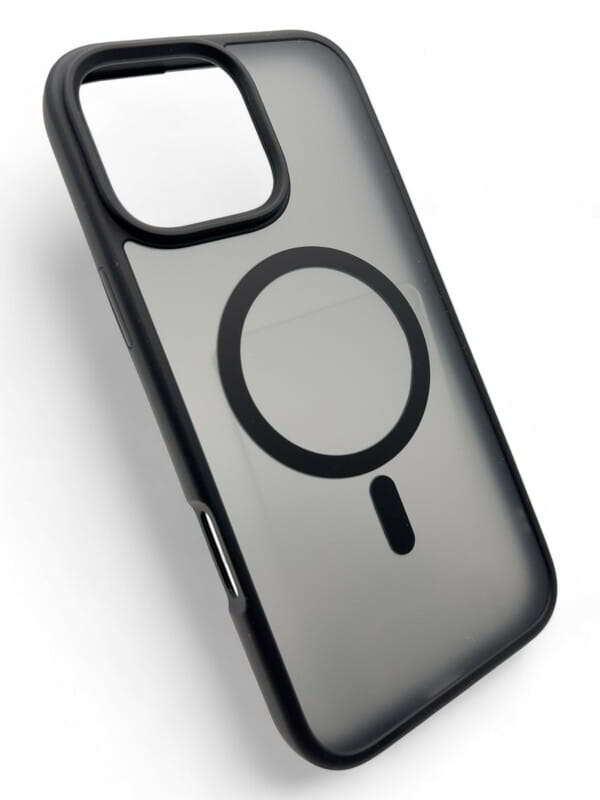 Чохол-накладка BeCover Metal Buttons Case MagSafe для Apple iPhone 16 Pro Max Black (712099)