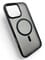 Фото - Чохол-накладка BeCover Metal Buttons Case MagSafe для Apple iPhone 16 Pro Max Black (712099) | click.ua