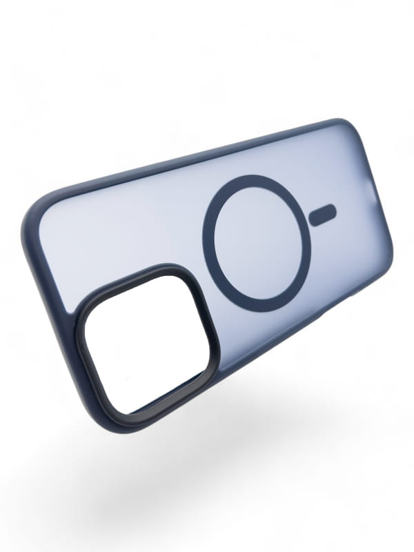 Чохол-накладка BeCover Metal Buttons Case MagSafe для Apple iPhone 16 Pro Max Blue (712100)