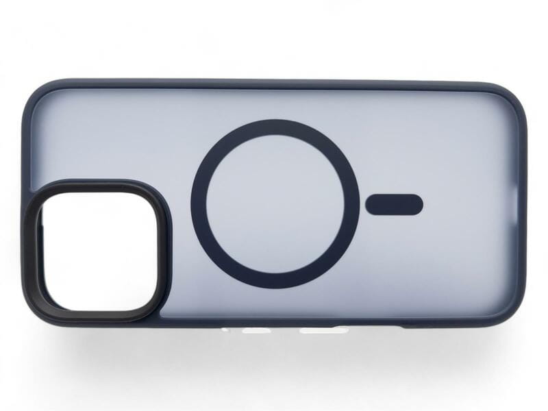 Чохол-накладка BeCover Metal Buttons Case MagSafe для Apple iPhone 16 Pro Max Blue (712100)