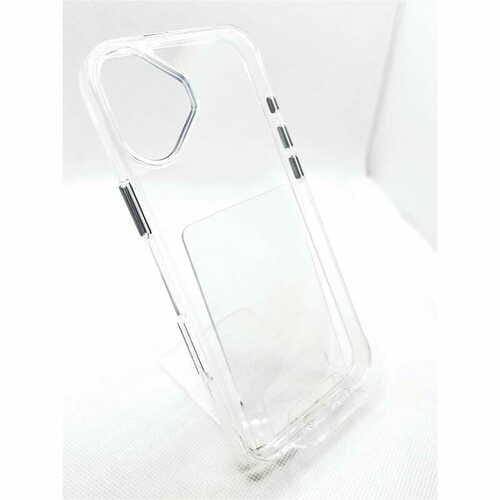 Photos - Case Becover Чохол-накладка  Space  для Apple iPhone 16 Plus Transparancy  712107 (712107)