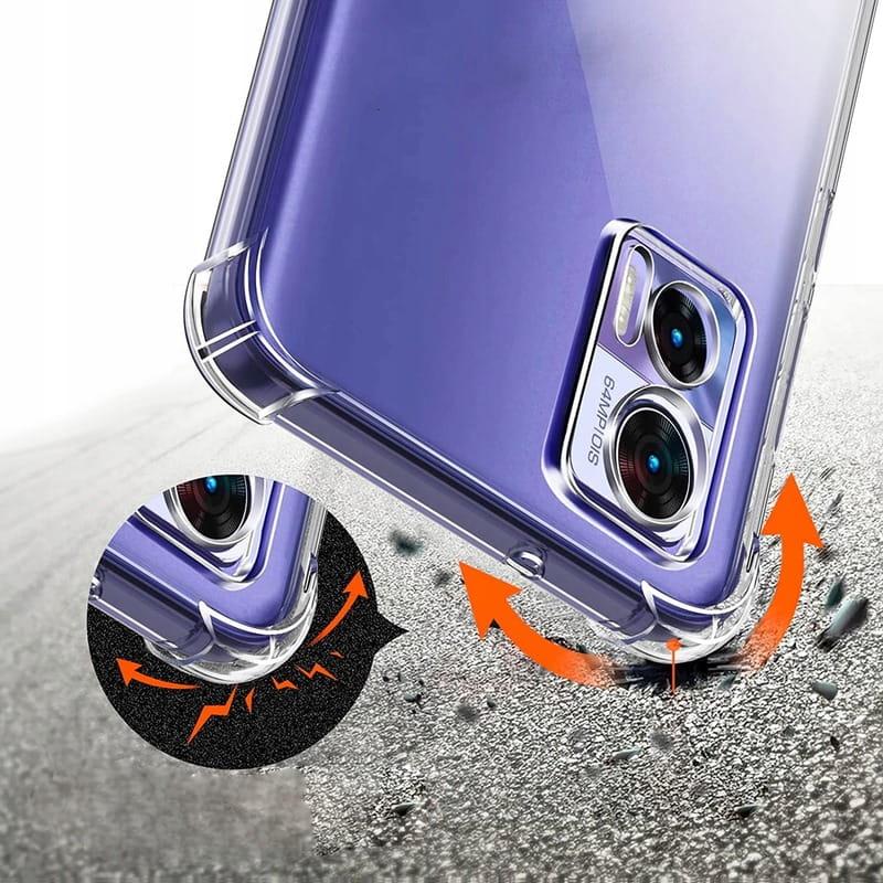 Чeхол-накладка BeCover Anti-Shock для Motorola Edge 50 Fusion Clear (712307)