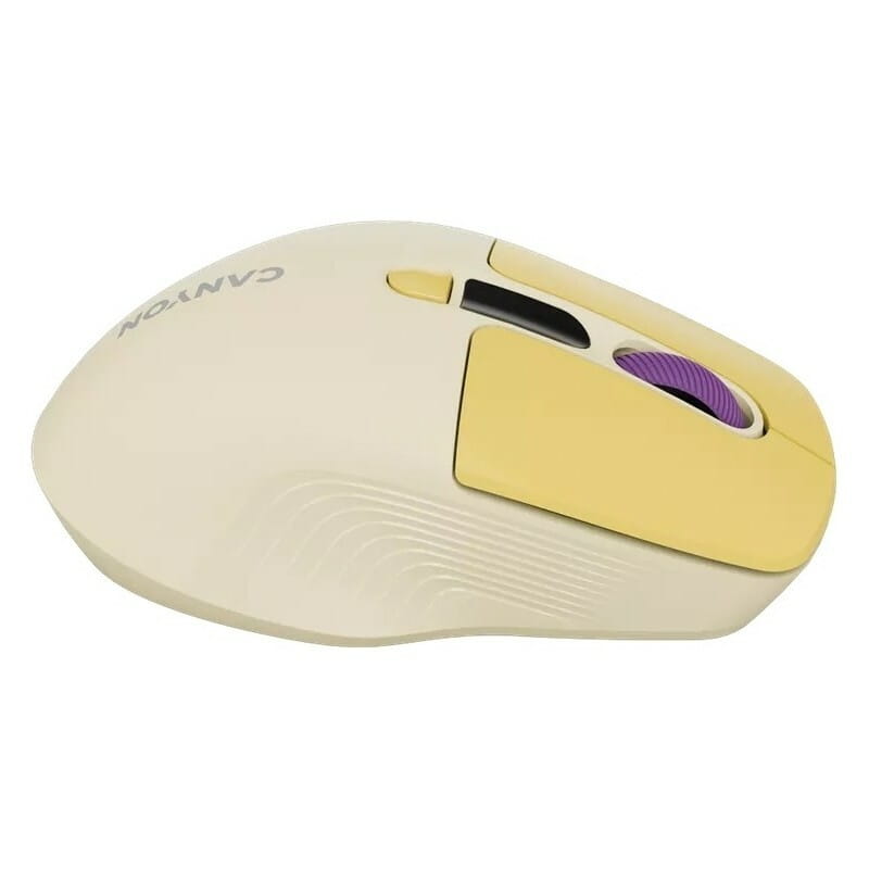Миша бездротова Canyon MW-26 Silent Dual Mode Yellow (CNS-CMSW26Y)