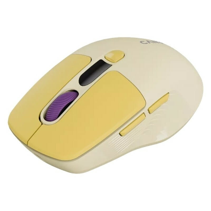 Миша бездротова Canyon MW-26 Silent Dual Mode Yellow (CNS-CMSW26Y)