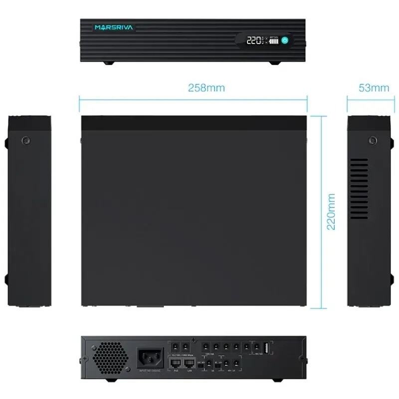 Джерело безперебійного живлення для роутера Marsriva KP9
