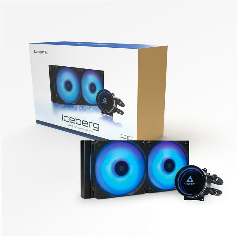 Система водяного охлаждения Chieftec Iceberg 240 (CLC-240-RGB)