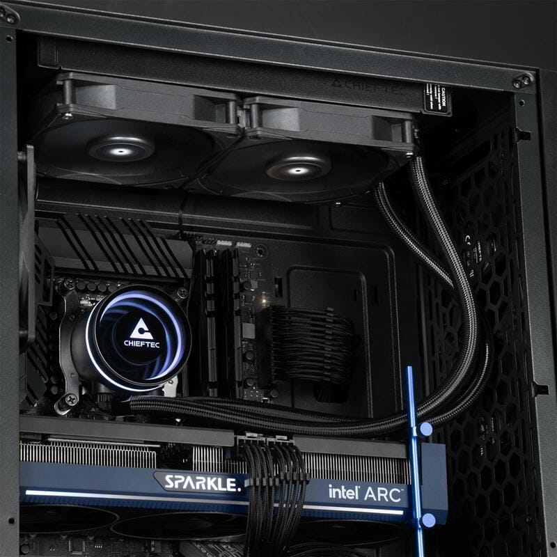 Система водяного охлаждения Chieftec Iceberg 240 Dark (CLC-240-BLK)