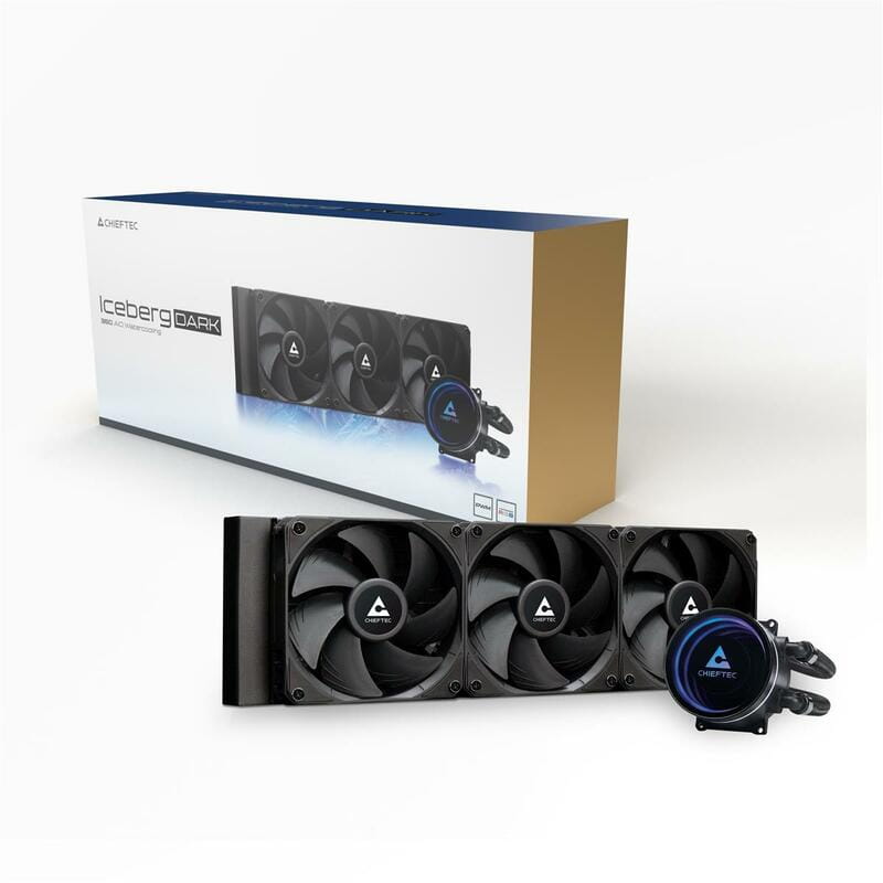 Система водяного охлаждения Chieftec Iceberg 360 Dark (CLC-360-BLK)