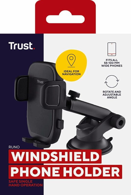 Держатель автомобильный Trust Runo 4-7" Black (24984)