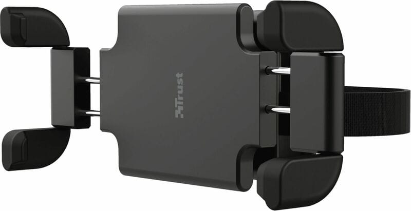 Держатель автомобильный на подголовник Trust Rheno 7-11" Black (23699)