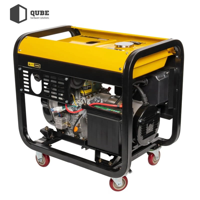 Генератор дизельний Qube QFED10000XE-3