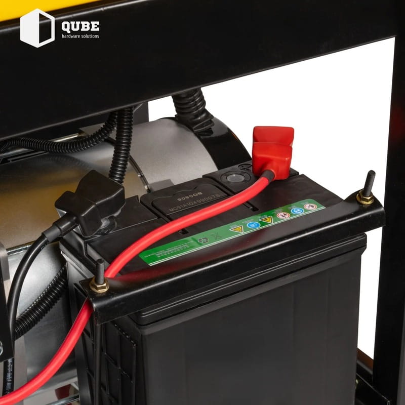 Генератор дизельний Qube QFED10000XE-3