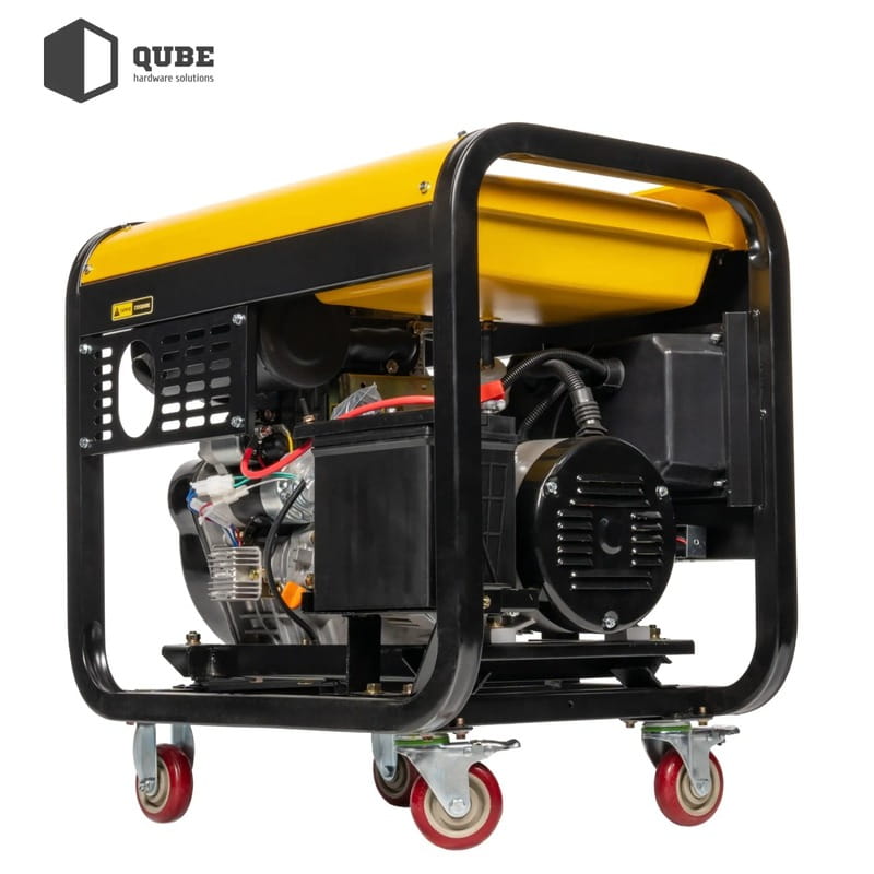 Генератор дизельний Qube QFED10000XE-3