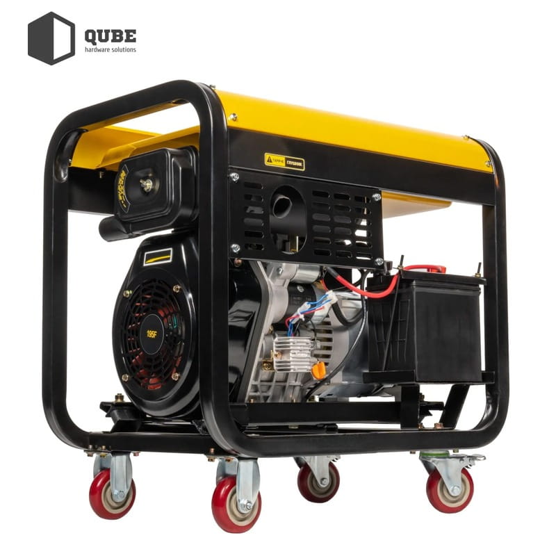 Генератор дизельний Qube QFED10000XE-3