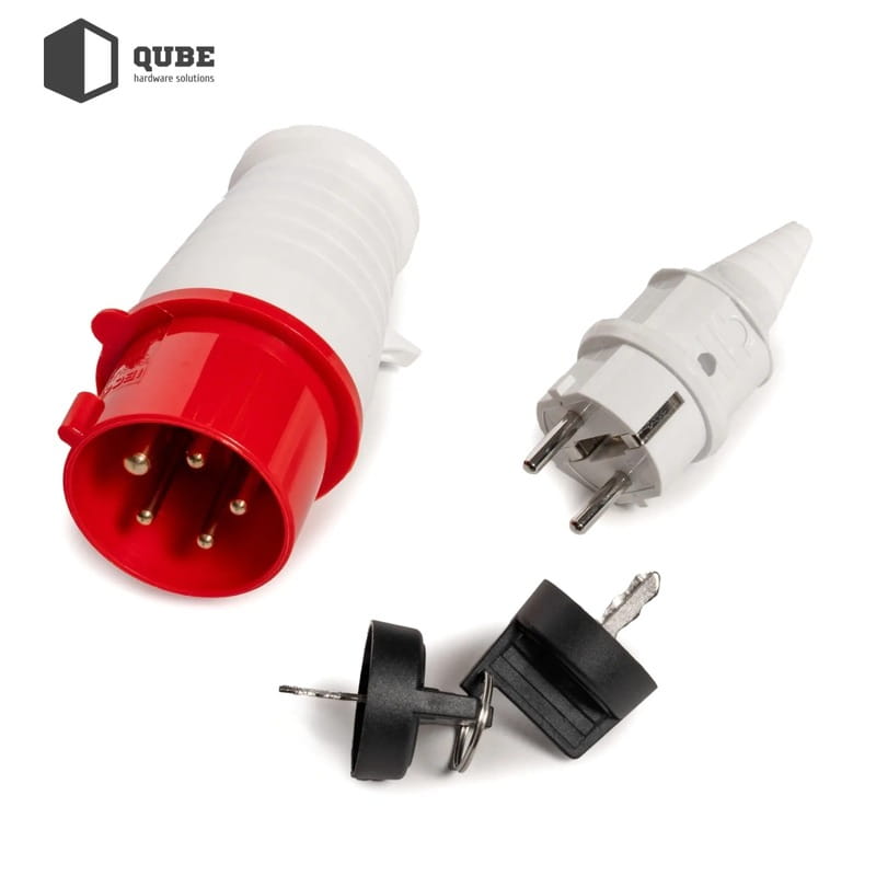 Генератор дизельний Qube QFED10000XE-3