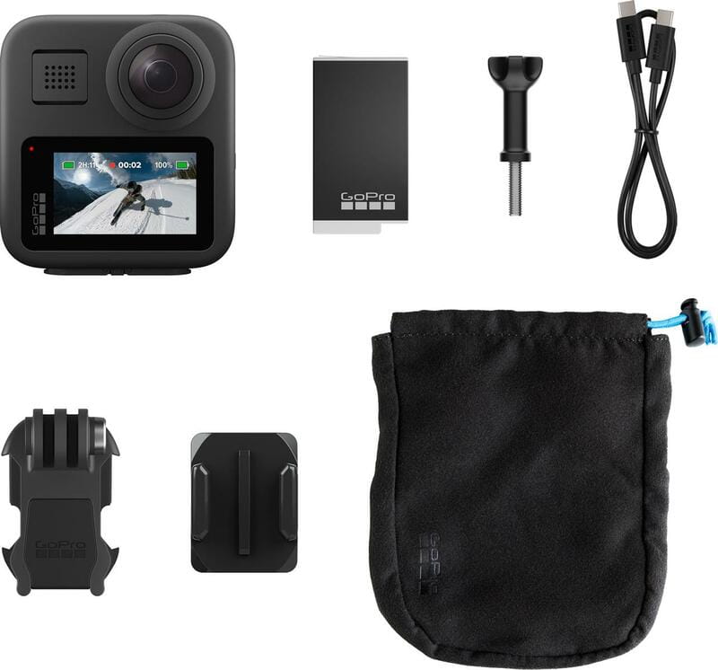 Екшн-камера GoPro Max 2 Black (CHDHZ-203-RW)