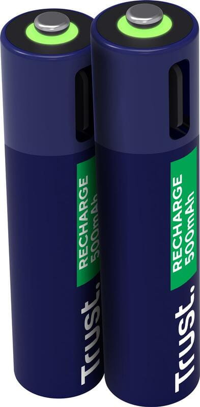 Аккумулятор Trust AAA/HR03 500mAh 2шт (25585)