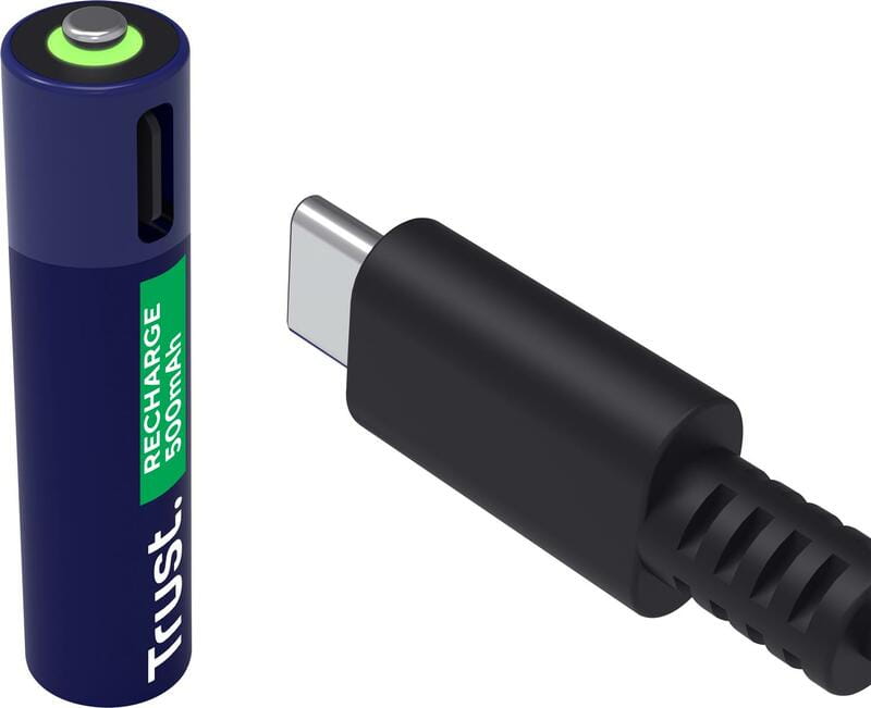 Аккумулятор Trust AAA/HR03 500mAh 2шт (25585)