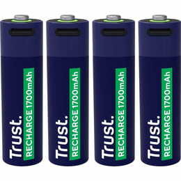 Аккумулятор Trust AA/HR06 1700mAh 4шт (25631)