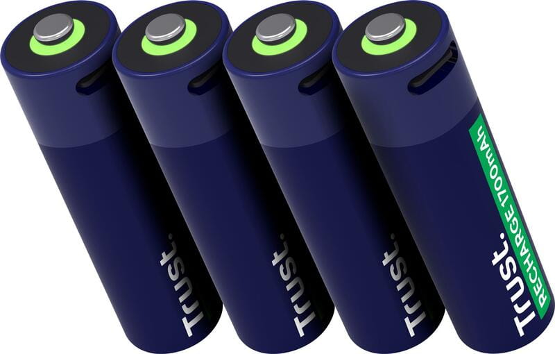 Аккумулятор Trust AA/HR06 1700mAh 4шт (25631)